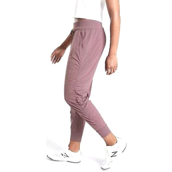 ATHLETA Attitude ll Joggers Pants Athletic in Volcanic Violet Pink - Picture 12 of 12